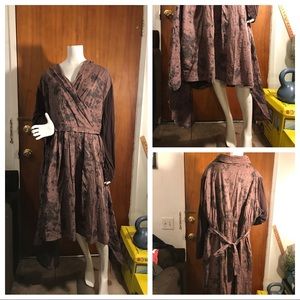 NWT Joe Brown size 26 brown dress